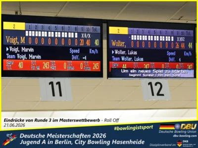 Foto des Albums: Fotoalbum 12: Deutsche Meisterschaften 2026 der Jugend A (U18) in Berlin, City Bowling Hasenheide
