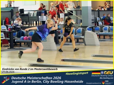 Foto des Albums: Fotoalbum 12: Deutsche Meisterschaften 2026 der Jugend A (U18) in Berlin, City Bowling Hasenheide