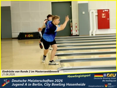 Foto des Albums: Fotoalbum 12: Deutsche Meisterschaften 2026 der Jugend A (U18) in Berlin, City Bowling Hasenheide