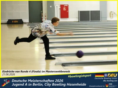 Foto des Albums: Fotoalbum 12: Deutsche Meisterschaften 2026 der Jugend A (U18) in Berlin, City Bowling Hasenheide