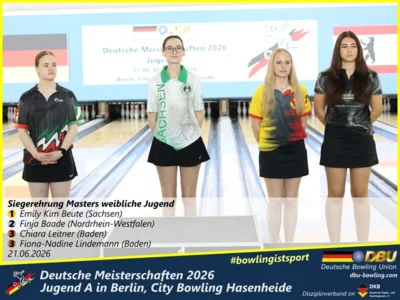 Foto des Albums: Fotoalbum 12: Deutsche Meisterschaften 2026 der Jugend A (U18) in Berlin, City Bowling Hasenheide