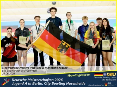 Foto des Albums: Fotoalbum 12: Deutsche Meisterschaften 2026 der Jugend A (U18) in Berlin, City Bowling Hasenheide