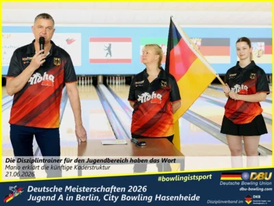 Foto des Albums: Fotoalbum 12: Deutsche Meisterschaften 2026 der Jugend A (U18) in Berlin, City Bowling Hasenheide