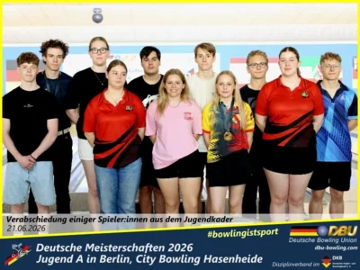 Foto des Albums: Fotoalbum 12: Deutsche Meisterschaften 2026 der Jugend A (U18) in Berlin, City Bowling Hasenheide