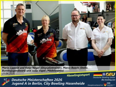 Foto des Albums: Fotoalbum 12: Deutsche Meisterschaften 2026 der Jugend A (U18) in Berlin, City Bowling Hasenheide