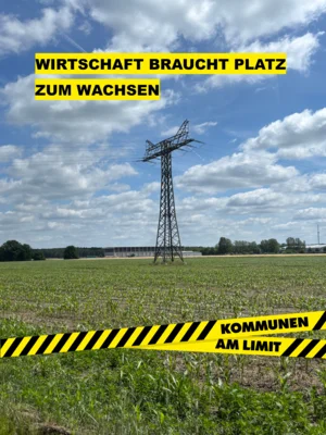 Vorschaubild: Weiterentwicklung Gewerbeflächen und Förderung wirtschaftlicher Entwicklung