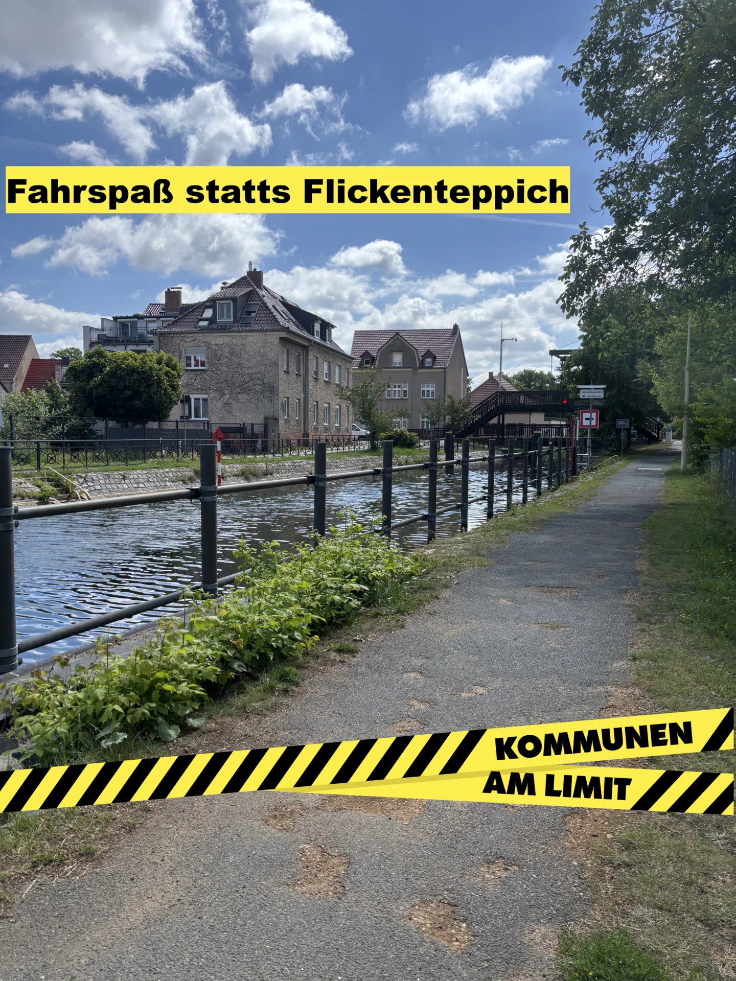 Bild: Sichere Straßen, Wege und Radwege - Ausbau und Sanierung (2)