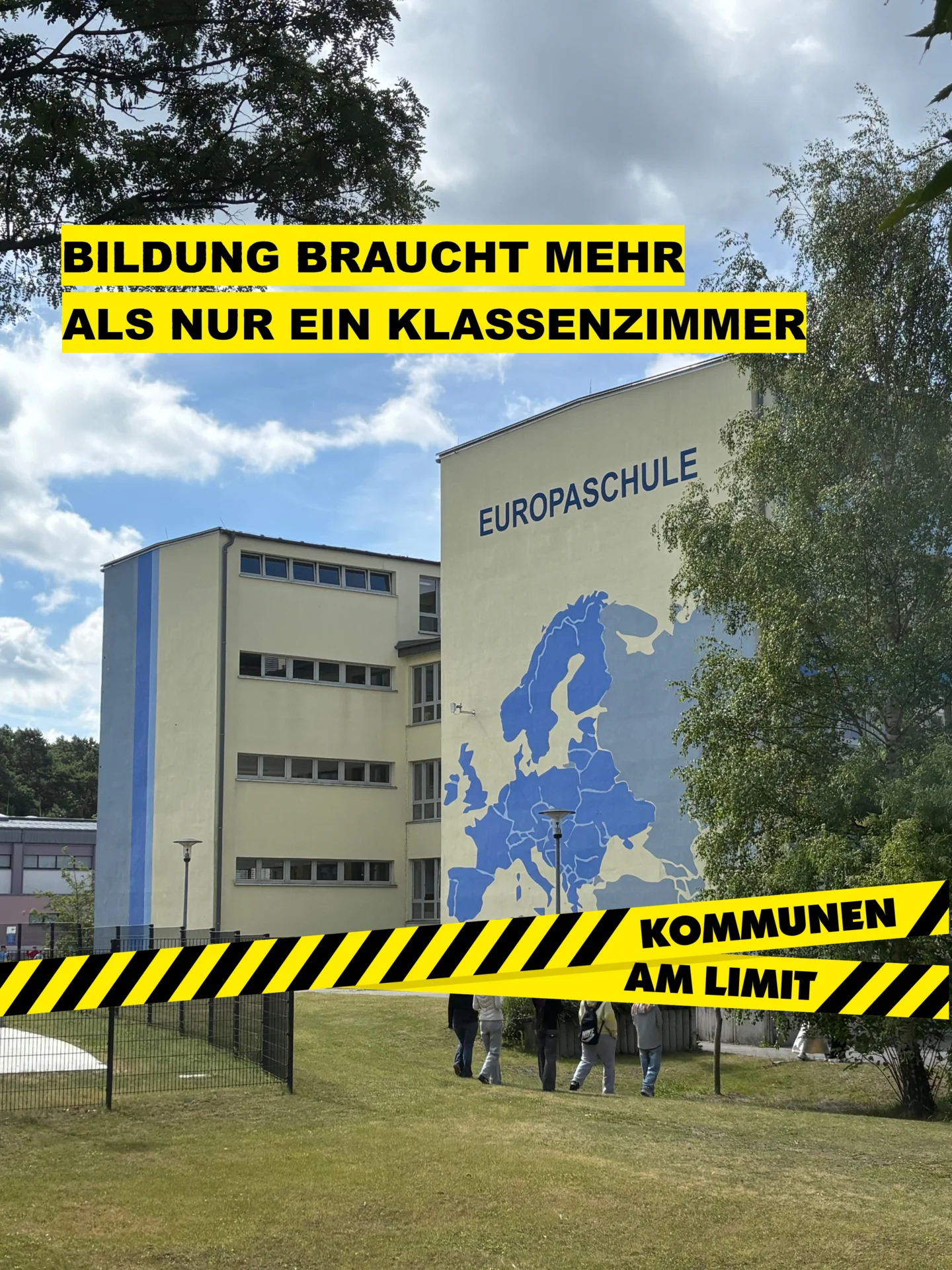 Bild: Soziale Infrastruktur - Erweiterungsbau Europaschule mit Mensa und Klassenräumen