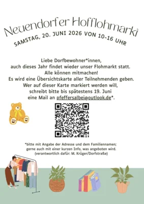 Foto des Albums: Hofflohmarkt in Neuendorf