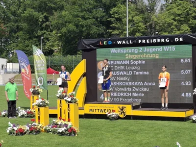 SE im Weitsprung W15 - Silber f&uuml;r Tamina 
