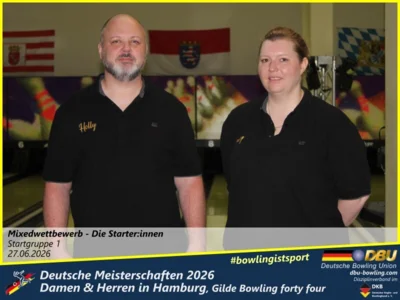 Foto des Albums: Fotoalbum 1: Deutsche Meisterschaften 2026 der Damen & Herren in Hamburg, Gilde Bowling forty four