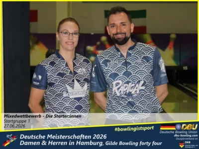 Foto des Albums: Fotoalbum 1: Deutsche Meisterschaften 2026 der Damen & Herren in Hamburg, Gilde Bowling forty four