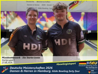 Foto des Albums: Fotoalbum 1: Deutsche Meisterschaften 2026 der Damen & Herren in Hamburg, Gilde Bowling forty four
