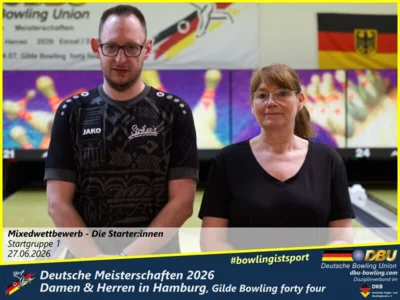 Foto des Albums: Fotoalbum 1: Deutsche Meisterschaften 2026 der Damen & Herren in Hamburg, Gilde Bowling forty four
