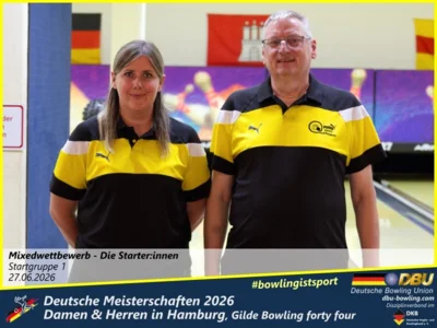Foto des Albums: Fotoalbum 1: Deutsche Meisterschaften 2026 der Damen & Herren in Hamburg, Gilde Bowling forty four