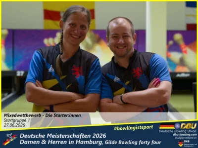 Foto des Albums: Fotoalbum 1: Deutsche Meisterschaften 2026 der Damen & Herren in Hamburg, Gilde Bowling forty four