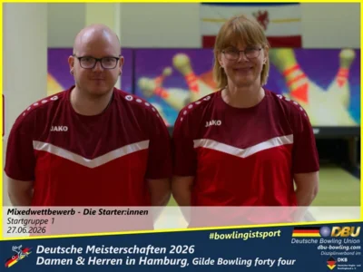 Foto des Albums: Fotoalbum 1: Deutsche Meisterschaften 2026 der Damen & Herren in Hamburg, Gilde Bowling forty four
