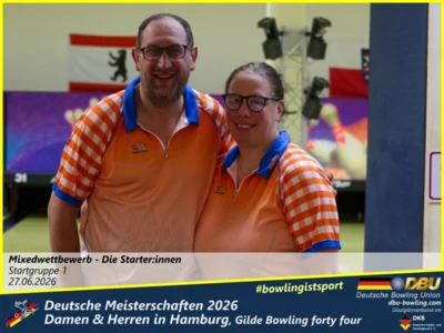 Foto des Albums: Fotoalbum 1: Deutsche Meisterschaften 2026 der Damen & Herren in Hamburg, Gilde Bowling forty four
