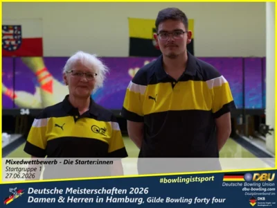 Foto des Albums: Fotoalbum 1: Deutsche Meisterschaften 2026 der Damen & Herren in Hamburg, Gilde Bowling forty four