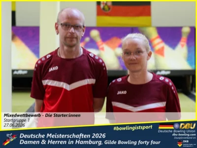 Foto des Albums: Fotoalbum 1: Deutsche Meisterschaften 2026 der Damen & Herren in Hamburg, Gilde Bowling forty four