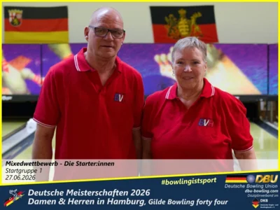 Foto des Albums: Fotoalbum 1: Deutsche Meisterschaften 2026 der Damen & Herren in Hamburg, Gilde Bowling forty four
