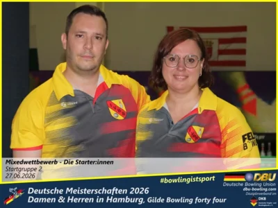 Foto des Albums: Fotoalbum 1: Deutsche Meisterschaften 2026 der Damen & Herren in Hamburg, Gilde Bowling forty four