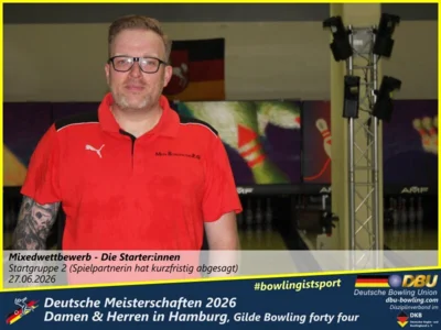 Foto des Albums: Fotoalbum 1: Deutsche Meisterschaften 2026 der Damen & Herren in Hamburg, Gilde Bowling forty four