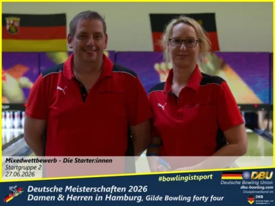 Foto des Albums: Fotoalbum 1: Deutsche Meisterschaften 2026 der Damen & Herren in Hamburg, Gilde Bowling forty four