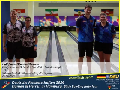 Foto des Albums: Fotoalbum 2: Deutsche Meisterschaften 2026 der Damen & Herren in Hamburg, Gilde Bowling forty four