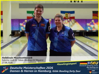Foto des Albums: Fotoalbum 2: Deutsche Meisterschaften 2026 der Damen & Herren in Hamburg, Gilde Bowling forty four