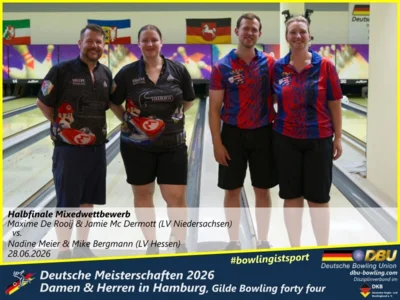 Foto des Albums: Fotoalbum 2: Deutsche Meisterschaften 2026 der Damen & Herren in Hamburg, Gilde Bowling forty four
