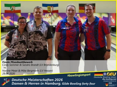 Foto des Albums: Fotoalbum 2: Deutsche Meisterschaften 2026 der Damen & Herren in Hamburg, Gilde Bowling forty four