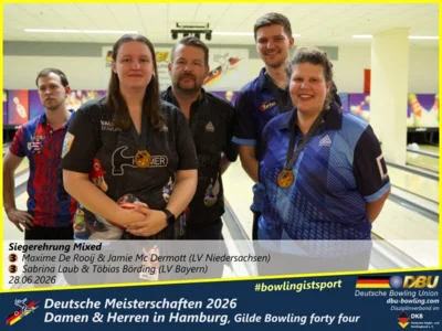 Foto des Albums: Fotoalbum 2: Deutsche Meisterschaften 2026 der Damen & Herren in Hamburg, Gilde Bowling forty four