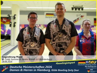 Foto des Albums: Fotoalbum 2: Deutsche Meisterschaften 2026 der Damen & Herren in Hamburg, Gilde Bowling forty four