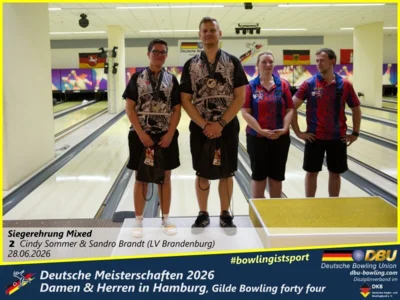 Foto des Albums: Fotoalbum 2: Deutsche Meisterschaften 2026 der Damen & Herren in Hamburg, Gilde Bowling forty four