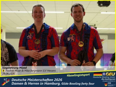 Foto des Albums: Fotoalbum 2: Deutsche Meisterschaften 2026 der Damen & Herren in Hamburg, Gilde Bowling forty four