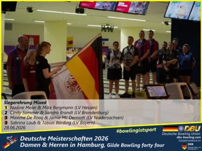 Foto des Albums: Fotoalbum 2: Deutsche Meisterschaften 2026 der Damen & Herren in Hamburg, Gilde Bowling forty four