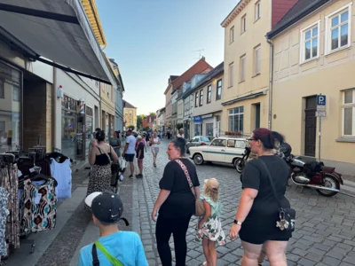 Foto des Albums: Mittsommernachtsshopping Stadtfest Wittstock Dosse