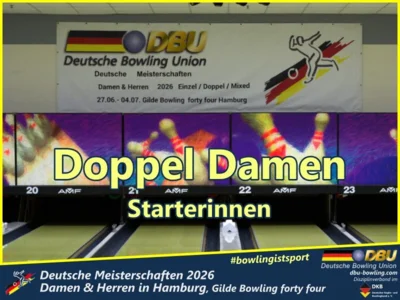 Foto des Albums: Fotoalbum 3: Deutsche Meisterschaften 2026 der Damen & Herren in Hamburg, Gilde Bowling forty four
