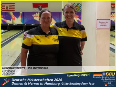 Foto des Albums: Fotoalbum 3: Deutsche Meisterschaften 2026 der Damen & Herren in Hamburg, Gilde Bowling forty four