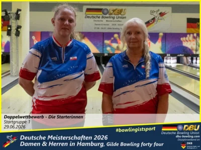 Foto des Albums: Fotoalbum 3: Deutsche Meisterschaften 2026 der Damen & Herren in Hamburg, Gilde Bowling forty four