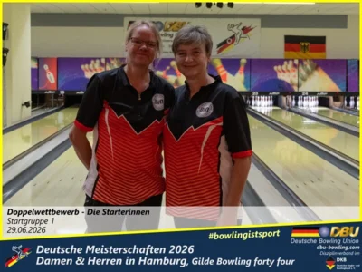 Foto des Albums: Fotoalbum 3: Deutsche Meisterschaften 2026 der Damen & Herren in Hamburg, Gilde Bowling forty four