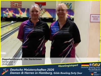 Foto des Albums: Fotoalbum 3: Deutsche Meisterschaften 2026 der Damen & Herren in Hamburg, Gilde Bowling forty four