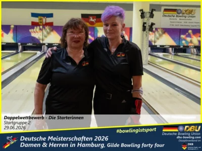 Foto des Albums: Fotoalbum 3: Deutsche Meisterschaften 2026 der Damen & Herren in Hamburg, Gilde Bowling forty four