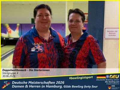 Foto des Albums: Fotoalbum 3: Deutsche Meisterschaften 2026 der Damen & Herren in Hamburg, Gilde Bowling forty four