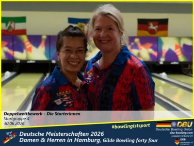 Foto des Albums: Fotoalbum 3: Deutsche Meisterschaften 2026 der Damen & Herren in Hamburg, Gilde Bowling forty four