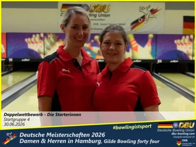 Foto des Albums: Fotoalbum 3: Deutsche Meisterschaften 2026 der Damen & Herren in Hamburg, Gilde Bowling forty four