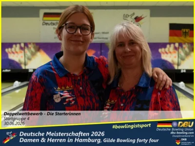 Foto des Albums: Fotoalbum 3: Deutsche Meisterschaften 2026 der Damen & Herren in Hamburg, Gilde Bowling forty four