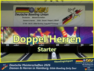 Foto des Albums: Fotoalbum 4: Deutsche Meisterschaften 2026 der Damen & Herren in Hamburg, Gilde Bowling forty four
