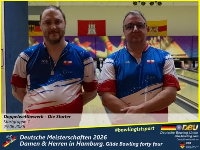 Foto des Albums: Fotoalbum 4: Deutsche Meisterschaften 2026 der Damen & Herren in Hamburg, Gilde Bowling forty four